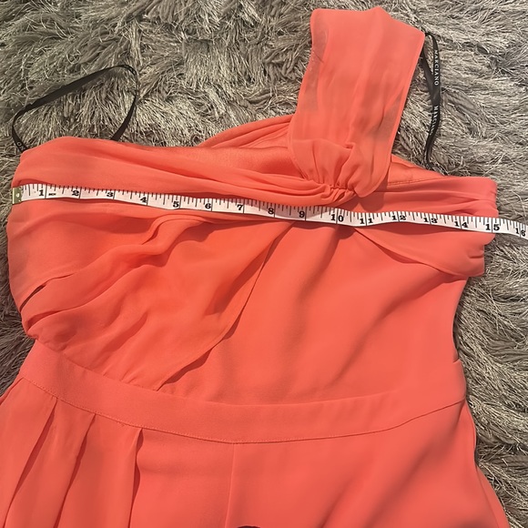 Orange one shoulder Marciano Jumpsuit - Picture 4 of 4